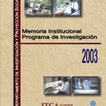 Memoria de Investigación 2003